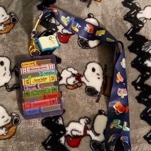 Loungefly Princess Books Lanyard